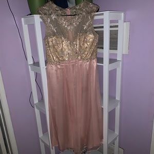 Windsor blush pink prom dress